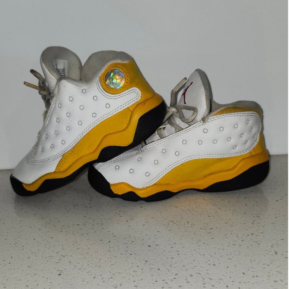 Nike Air Jordan 13 Retro Yellow Del Sol TD Multi Sizes DJ3004-167 Size 8C